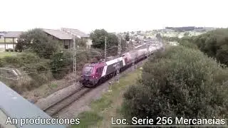 ÚLTIMOS DE TRENES RENFE EN 2025 A SU PASO POR TORRELAVEGA (SONIDO DIRECTO) 