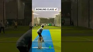 Cricket Speed Bowling Class 🔥 Bowler Stylish And Pace Balls With Yorker Wicket 🏏 #cricket #shorts