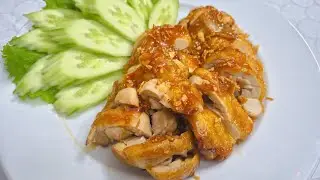 Thịt Gà  Cuộn Chiên Sốt Nước Mắn.Thịt gà giòn  cuộn tròn đẹp mắt.Thơm ngon đậm đà .