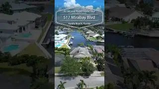 Luxury Waterfront Home Tour | 517 MiraBay Blvd, Apollo Beach FL | Private Dock & Pool