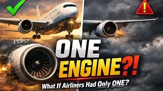 What If Airliners Had ONLY ONE ENGINE?