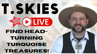 TSKIES Live Sale 20% OFF | Find Head-Turning Turquoise Treasures!