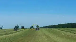 Claas Jaguar 970 Vs John Deere 8700