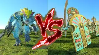 Saurus Warriors VS Tomb Guard. Total War Warhammer 3