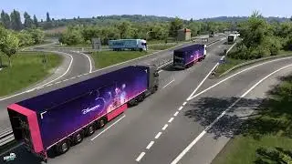 SOUTH AFRICA TRUCKERS CONVOY &mdash; South Africa Drivers Taking Over Extreme Weather & Roads | ETS2   P49
