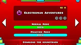 Geometry Dash | Electroman adventures | extreme level