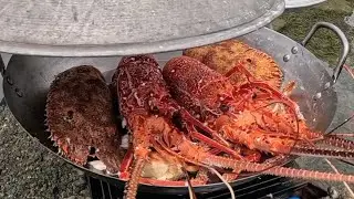 Nilagang Lobster sa Tanghalian Kain po tayo!😱  