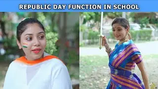 Republic Day Function In School | Ft. Tena Jaiin & Paayal Jain | The Paayal Jain Clips