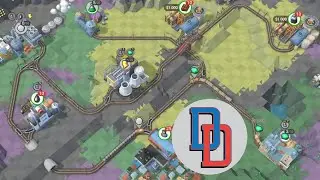 Emerald DLC - Level 4: GreenAndBlacks (5 Stars) Train Valley 2