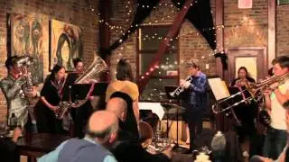 The Brass at Solstice Cafe: 25 or 6 to 4 (Chicago cover)