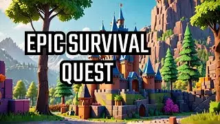 Craft World Survival Mode | From Zero to Fortress | Ultimate Block Adventure