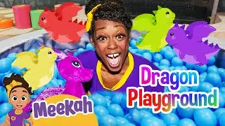 Meekah & the Dragon Playground | Educational Videos for Kids | Blippi and Meekah Kids TV