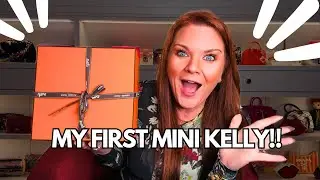 UNBOXING MY FIRST HERMES MINI KELLY, DIRECT FROM STORE!!! 🍊 my ULTIMATE UNICORN & HOLY GRAIL BAG!!