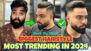 Modern Mullet Haircut 💇🏻‍♂️| Best HAIRSTYLES for men 2024 | Haircut tutorial
