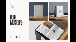 Interior Book Mockups Stock Graphics Download