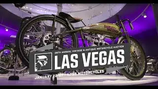1926 Harley Davidson Peashooter // MC Collection of Stockholm // Mecum Las Vegas Motorcycles