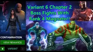 Variant 6 Chapter 2 Boss Fights Soloed With Magneto!! | Marvel Contest Of Champions