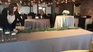 SKY Armory Wedding Decor - Head Table