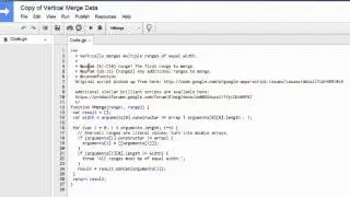 Custom Function VMerge