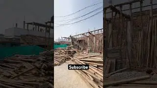 House 🏠 Construction 🚧 Series Part 10 - Centring Works in Progress #house #construction #yt #home