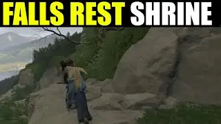 Ghost of yotei - falls rest shrine climb walkthrough (How to complete)