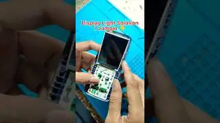 Keypad Phone Display Light Problem Easy Solve #mobilerepairing #mobilerepair #shorts