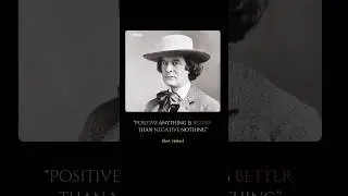 POSITIVE ANYTHING IS BETTER THAN NEGATIVE NOTHING&rdquo;Elbert Hubbard⭐#quotes #quotesdaily #shorts