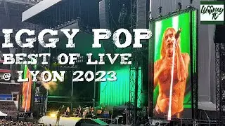 IGGY POP | Best Of Live @ LYON GROUPAMA STADIUM | R&eacute;sum&eacute; - 11 juillet 2023 (Premi&egrave;re Partie RHCP🌶️)