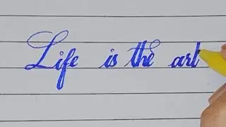 Hand Lettering For Relaxation and Mindfulness|| Calligraphy for beginners Class# 7