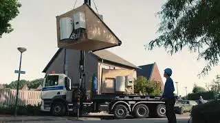 Energy Skid Warmtepomp Installatie all-electric Auer HTI70