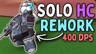 SOLO HARDCORE WITH REWORKED ENGINEER | OP | Roblox Tower Defense Simulator