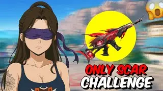 Only Scar Challenge😱 in Free Fire 🔥 Garena Free Fire || WQ Priyanka