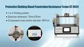Protective Clothing Synthetic Blood Penetration Tester GT-RC01