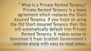 Glasgow letting agents - letting for landlords - Glasgow letting agents