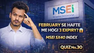 ​Metropolitan Stock Exchange (MSEI) New Weekly Expiry Day .