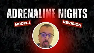 EXAM NIGHT REVISION - MRCPI - PART 1 - DR. MAMDOUH MOHAMED AHMED MRCPUK