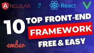 Powerful Frontend Frameworks for 2023 !  Building Next-Level Web Applications ! Frameworks Beginners