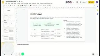 Amazon ratio presentation