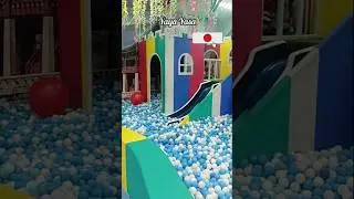 Mandi Bola Di Playground Jurassic Garden Miko Mall Bandung #yayayasachannel #playgroundbandung