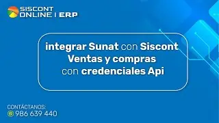 Integrar ventas y compras Sire a Siscont con credenciales Api Sunat Sire