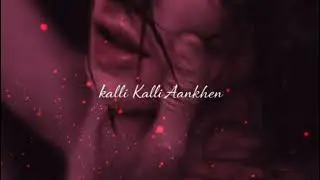 Kalli Kalli Aankhen ❤️ | Slowed & Reverb | Tamil Vibe Romantic Song | Night Feel Lofi