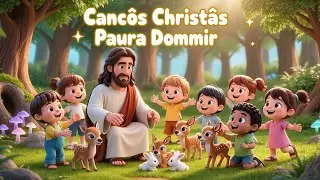 Can&ccedil;&otilde;es crist&atilde;s para crian&ccedil;as aprenderem vers&iacute;culos sobre Jesus cantando juntos com entusiasmo