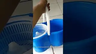 How to assemble 𝟯𝟲𝟬&deg; 𝗦𝗽𝗶𝗻 𝗠𝗼𝗽 with bucket rotating/spinning mop tutorial #tutorial #mop #hacks