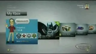 E3 2008 - XBox 360 Interface Change!