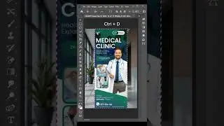 Create a Realistic Standee Mockup in Photoshop 🔥 #photoshop