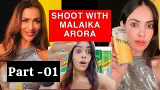 Shoot with Malaika Arora | #adshoot #mumbai #malaikaarora #shanurao #fullvlog #actorslife #actor 