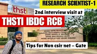 How to Crack Research Scientist Interview Without NET/CSIR/GATE | THSTI Success Tips