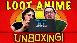 UNBOXING! Loot Anime February 2018 - TECH - #Robotech #PsychoPass