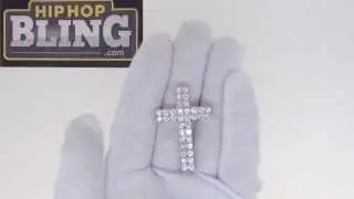 Double Bling Bling Cross | Hip Hop Pendant