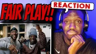 J Hus - Outside (Official Visualiser) ft. Skepta (REACTION)